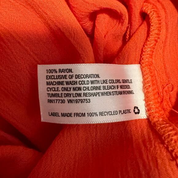 Knox Rose Women's Plus Size Flutter Short Sleeve Embroidered Dress - 4X - NWT - Picture 5 of 14